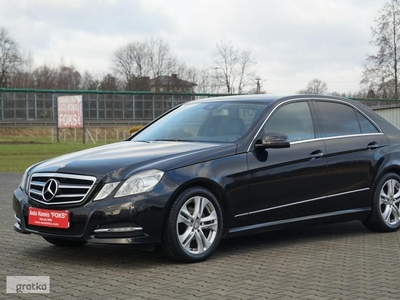 Mercedes-Benz Klasa E W212 SALON PL. AVANTGARDE 2,2 171 KM NAVI SKÓRA KSENON LED