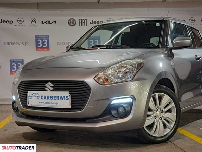 Suzuki Swift 1.2 benzyna 90 KM 2018r. (Warszawa)