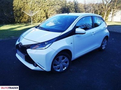 Toyota Aygo 1.0 benzyna 72 KM 2017r. (Częstochowa)