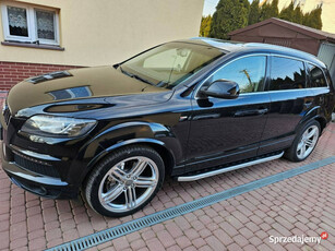 Audi Q7 4.2 TDI V8 340KM S Line 2013 4X4 Film Xenon LED Salon PL Zamiana S…