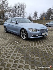 BMW F30 w pięknym kolorze Liquid Blue, wym. rozrząd, Poznań