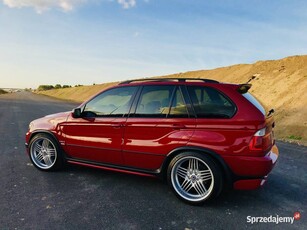 BMW X5 e53 4.8is 360KM Imola Red