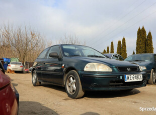 Honda Civic 1997r. 3Drzwi 1,4 Benzyna 90KM Klimatyzacja Tanio - Możliwa Za…