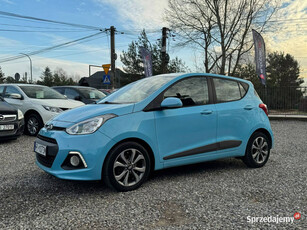 Hyundai i10 Auto z gwarancją, piękny kolor, bogata wersja wyposażnia II (2…