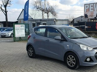 Hyundai i10 II LEDY/Alufelgi/Podgrzewana kierownica+fotele/Bardzo zadbany/Bezwypadk