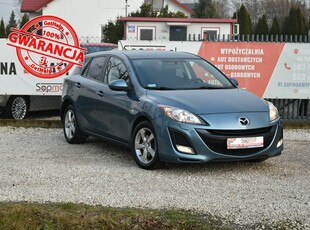 Mazda 3 II 1.6 BENZYNA 105KM 2011r. SALON Climatronic TEMPOMAT Isofix Alufelgi