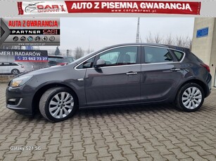 Opel Astra J LIFT 1.4 120 KM nawigacja półskóry alufelgi climatronic gwarancja