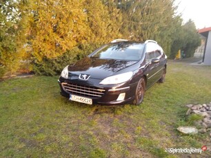 Peugeot 407 SW 2,0 HDi Panorama / Hak / Dwa komplety kół