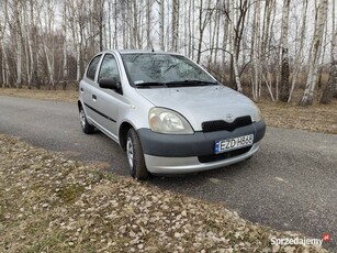 Toyota Yaris 2001, salon Polska, pierwszy właściciel, bezwypadkowy