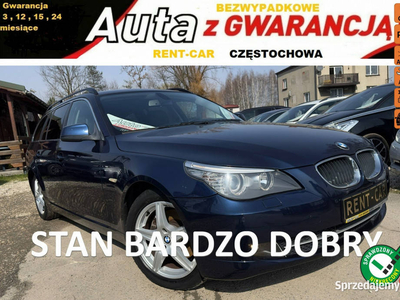 BMW 520 163PS*OPŁACONY Bezwypadkowy*Skóra*Navi*Serwis*VIP G…