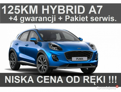 Ford Puma Titanium A7 Hybrid 125KMWinter Dostępny od ręki S…