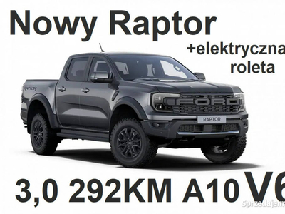 Ford Ranger Raptor Nowy Raptor V6 292KM Benzyna Super Niska…