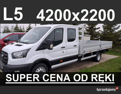 Ford Transit Skrzynia 4200 X 2200 170KM Hak. 7-os. Podwójna…