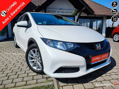 Honda Civic Tourer Comfort, 1,8 Ltr. - 104 kW i-VTEC + biał…