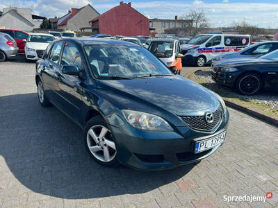 Mazda 3 Mazda 3 Zarejestrowany Klima Benzyna I (2003-2009)