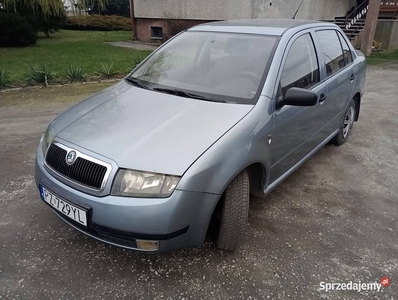 Skoda Fabia sedan 1.4 lpg, klimatyzacja