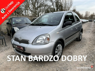 Toyota Yaris 1.0 Wspomaganie El szyby i lusterka ABS Bez Rd…