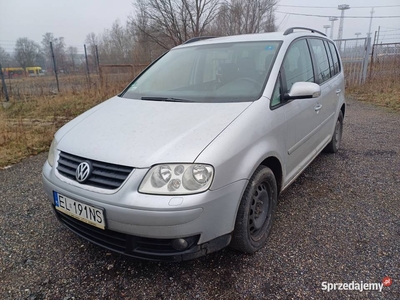 Volkswagen Touran 1,9 TDI Duża Navi Klima Czujnik cofania