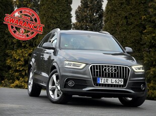 Audi Q3 I (8U) 2.0TDI(177KM)*2xS-Line*Xenon*Led*Navi*Skóry*Automat*2xParktr*Alu19