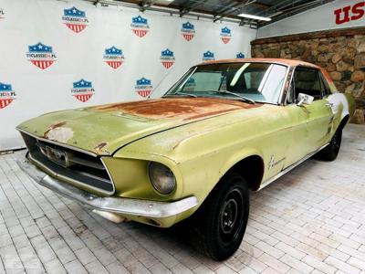 Ford Mustang 1967 Coupe C kod v8 dobra baza do odnowienia lub na fastbacka HOT DE