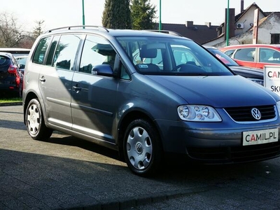 Volkswagen Touran 1,9TDi 105KM, Pełnosprawny, Zarejestrowany, Ubezpieczony,