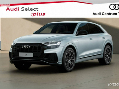 Audi Q8 MatrixHD_B&O_Kamera360_Hak_Panorama_Masaż_S line_Wentylacja_Oś skr…