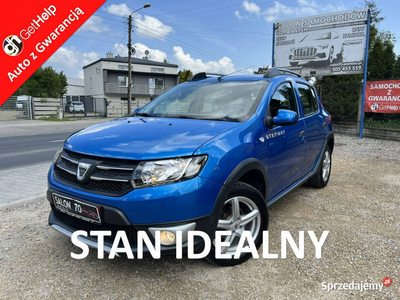 Dacia Sandero Stepway 0.9 1wł Klima Navi GPS Alu El szyby Tempomat Kolorow…