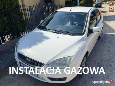 Ford Focus LPG, podgrzewana szyba czołowa, ESP, klimatyzacja sprawna, 8 ai…