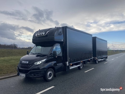 Iveco Daily + Przyczepa - Bogate Wyposażenie - Jeden Wł.