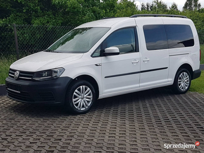 Volkswagen Caddy MAXI 5 OSÓB TRENDLINE DŁUGI KLIMATRONIK TEMPOMAT KRAJOWY …