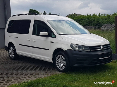 Volkswagen Caddy MAXI 5 OSÓB TRENDLINE DŁUGI KLIMATRONIK TEMPOMAT KRAJOWY …