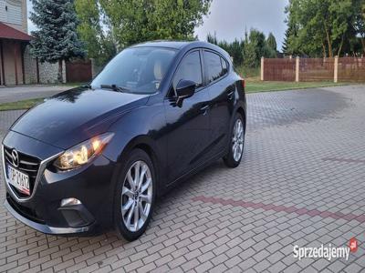 Mazda 3 165KM 115tys przeb, klimatyzacja, skórzana tapicerka