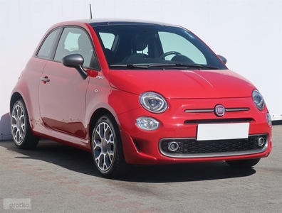 Fiat 500 , Salon Polska, 1. Właściciel, Serwis ASO, VAT 23%, Skóra,