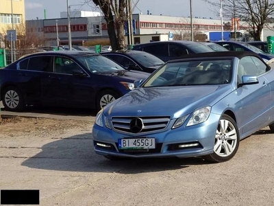 Mercedes Klasa E W212 Kabriolet 350 CGI BlueEFFICIENCY 306KM 2012