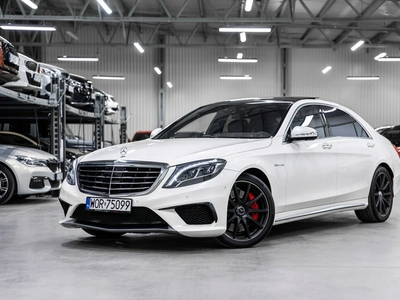 Mercedes Klasa S W222 Limuzyna wersja długa AMG S 63 AMG 585KM 2014