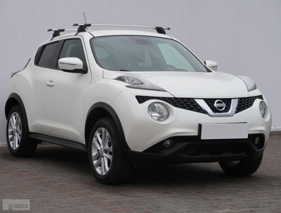 Nissan Juke , Salon Polska, GAZ, Automat, Skóra, Navi, Klimatronic,