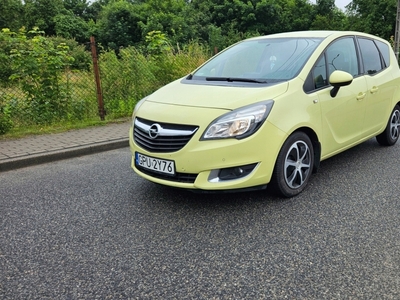 Opel Meriva II Mikrovan Facelifting 1.4 Turbo ECOTEC 120KM 2014