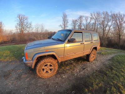 Anglik Jeep Cherokee Xj, 99', 93tyś mil, lift 3'