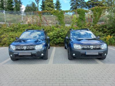 Dacia Duster 4 x 4 rok 2015 benz/gaz 1600 , benz 1600 granatowy