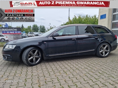 Audi A6 III (C6) S LINE 2.0 D 170 KM skóra alcantara nawigacja alufelgi gwarancja