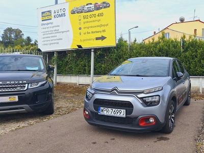 Citroen C3 III CITROEN C3 1.2 Puretech ,2021 rok , kraj , I wł, serwisowany