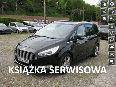 Ford Galaxy V 2.0TDCi-Bi-TURBO-211KM-Bezwypa-Serwis-Navi-2 x Kamera-Panorama-Keyle