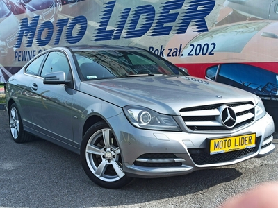 Mercedes Klasa C W204 Coupe 250 BlueEFFICIENCY 204KM 2011