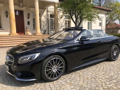 Mercedes Klasa S W222 Cabrio 500 456KM 2017