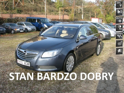 Opel Insignia I 2.0CDTi-160km-Serwis-2-Właścicel-Navi-2 x PDC-BiKsenon-Skóry-El.Klap