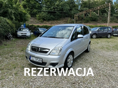 Opel Meriva A LIFTING-1.6i-105km-OC-07.2025-P.T-07.2025-Klimatyzacja-Tempomat-Aluf