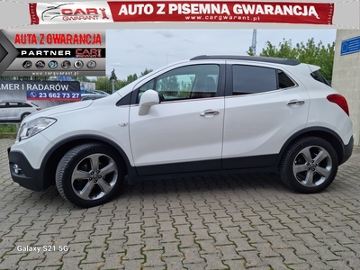 Opel Mokka 1.4 TURBO 140 KM nawigacja skóry kamera szyberdach alufelgi gwarancja