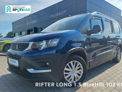 Peugeot Rifter Standard 1.5 BlueHDI 102KM 2019