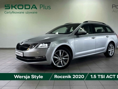 Skoda Octavia III Kombi Facelifting 1.5 TSI ACT 150KM 2020