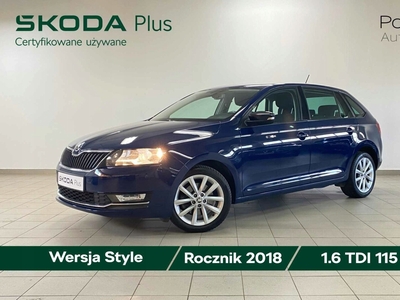 Skoda Rapid II Liftback Facelifting 1.6 TDI CR 115KM 2018